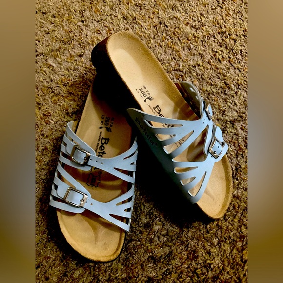 Birkenstock| Light Blue Betula| Size 9 - Picture 3 of 5